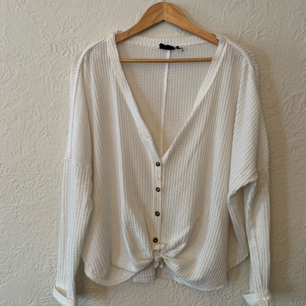 Small Urban Outfitters Waffle Sweater